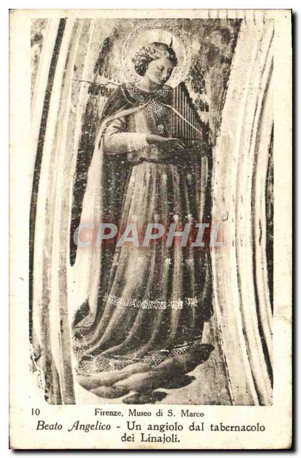 CPA Milano Beato Angelico Un Angiolo Dal Tabernacolo dei Linajoli
