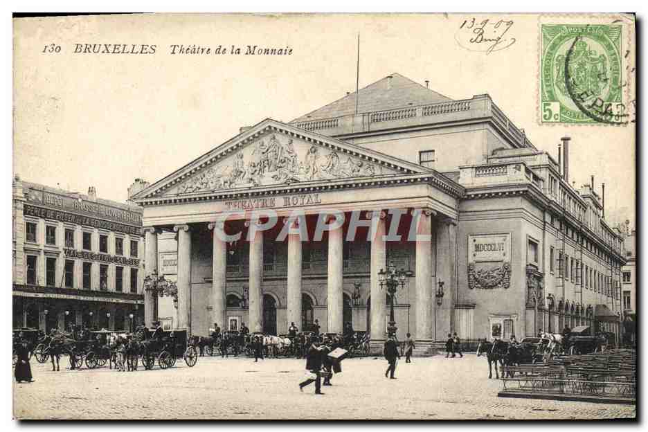 CPA Brurelles Theatre de la Monnaie