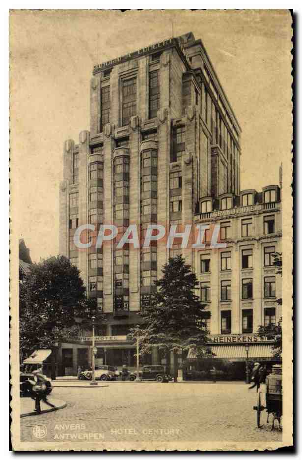 CPA Anvers Antwerpen Hotel Century