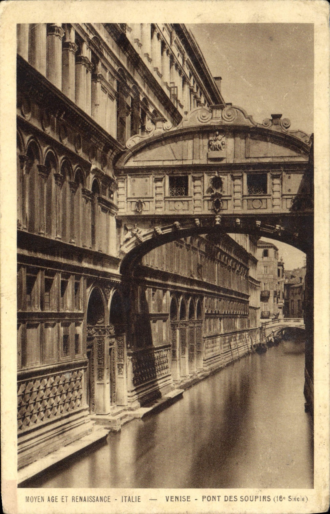 CPA Venise Pont des Soupirs