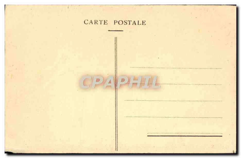 CPA Bruxelles Collegiale Des SS Michel et Gudule — Verso