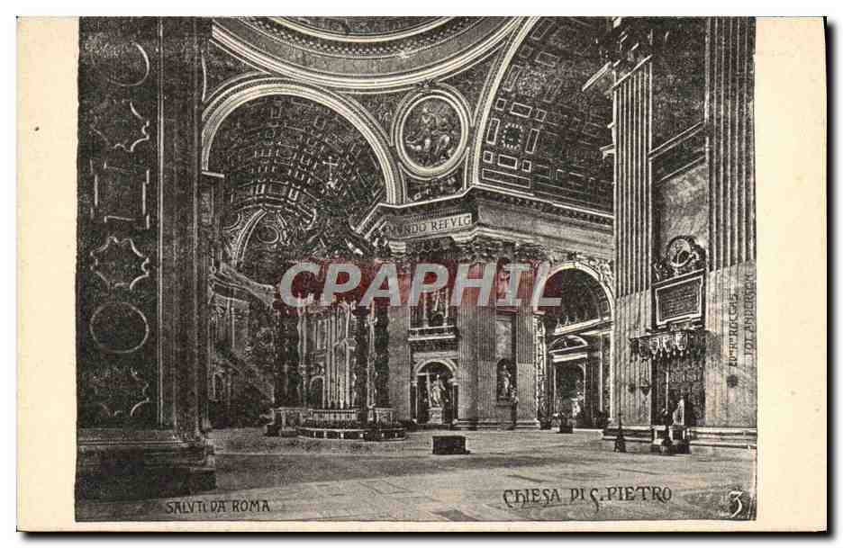 CPA Roma Chiesa di S Pietro
