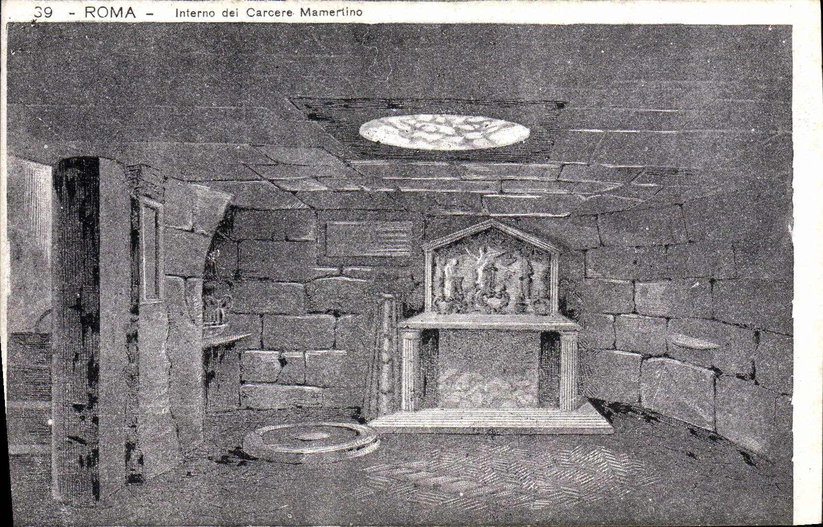 CPA Roma Interno Del Carcere Mamertino