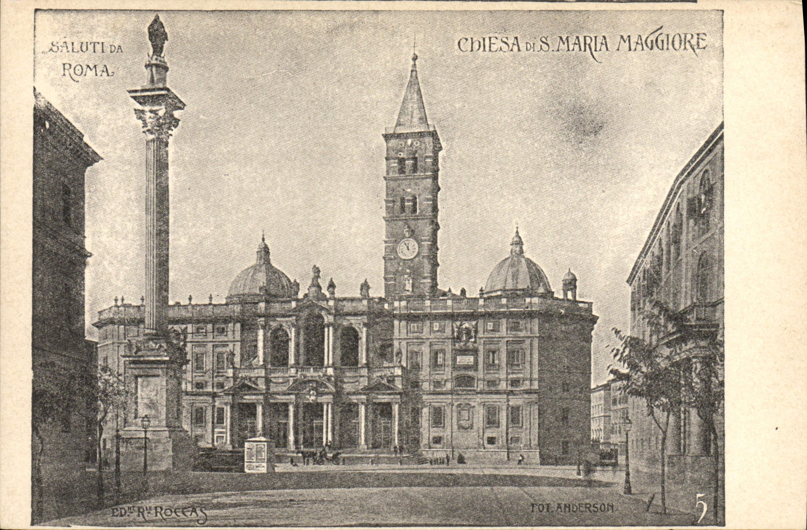 CPA Roma Chiesa di S Maria Maggiore