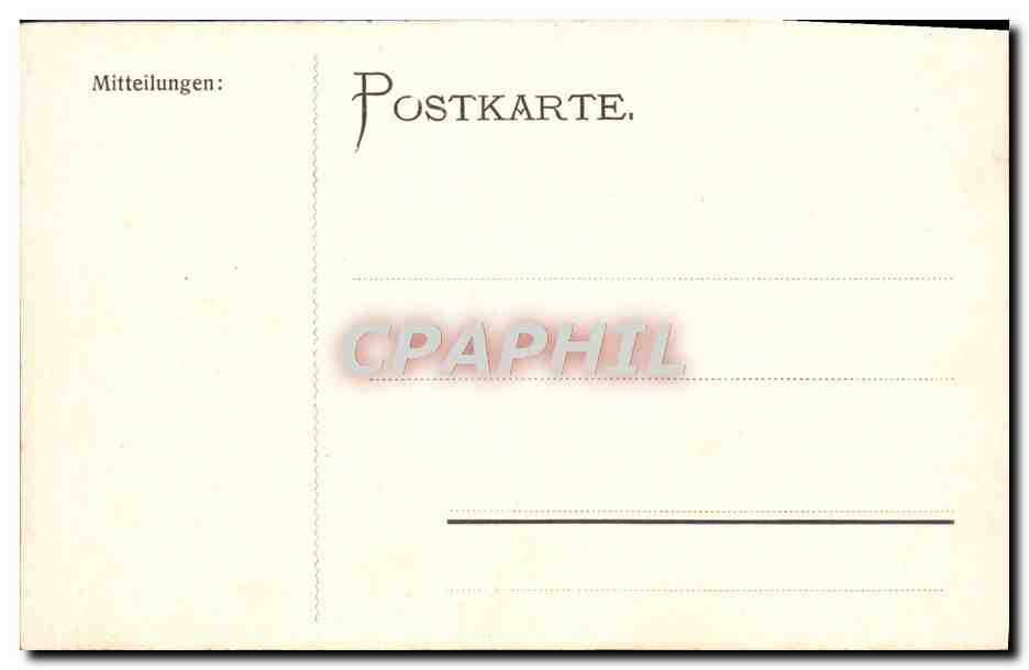 Schillerhaus Marbach — Musée Schiller — éditeur CPAPHIL, n° de série non visible — Verso