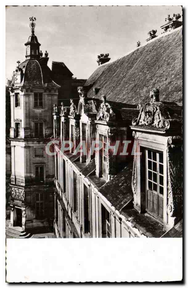 Château de Tanlay — Détails des fenêtres — Edition Greff, Paris