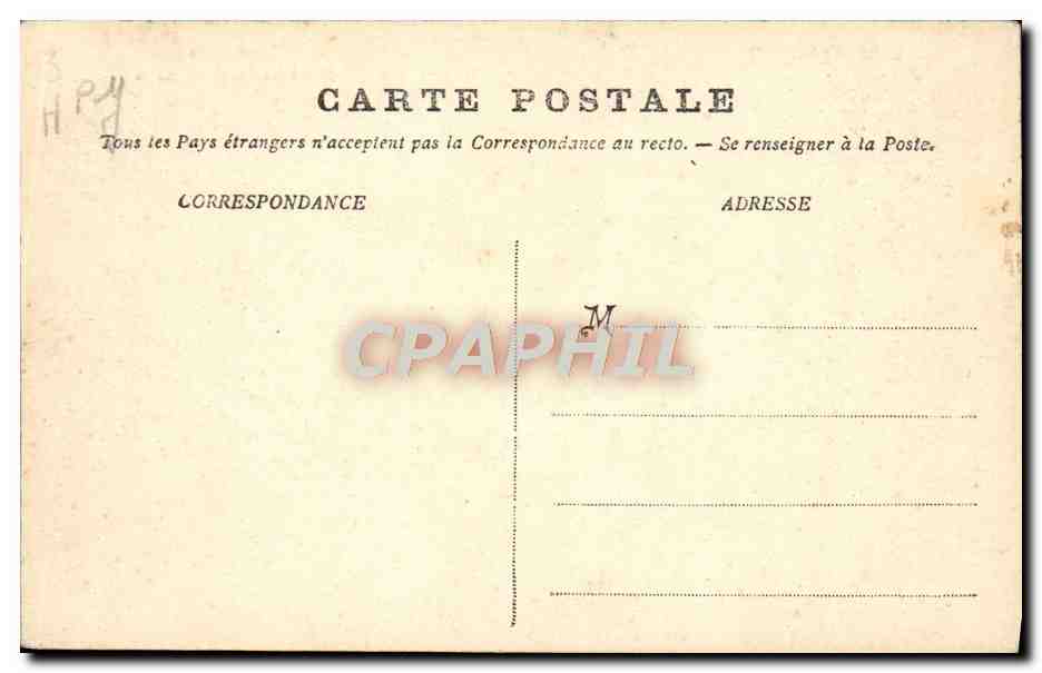 Lourdes — Les Forts et le Château — A. Villatte, éditeur, Tarbes — Verso