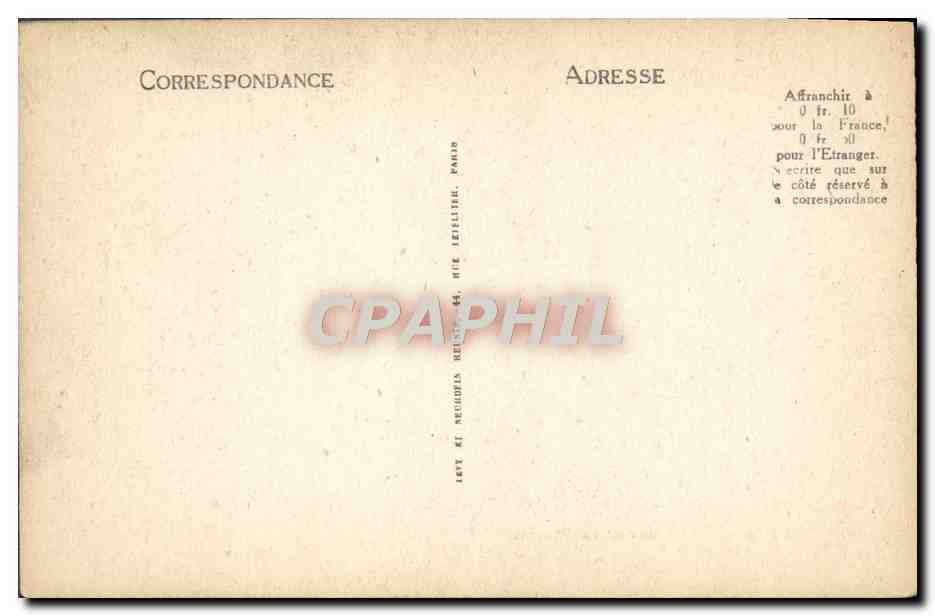 CPA Lourdes Interieur Du Rosaire — Verso