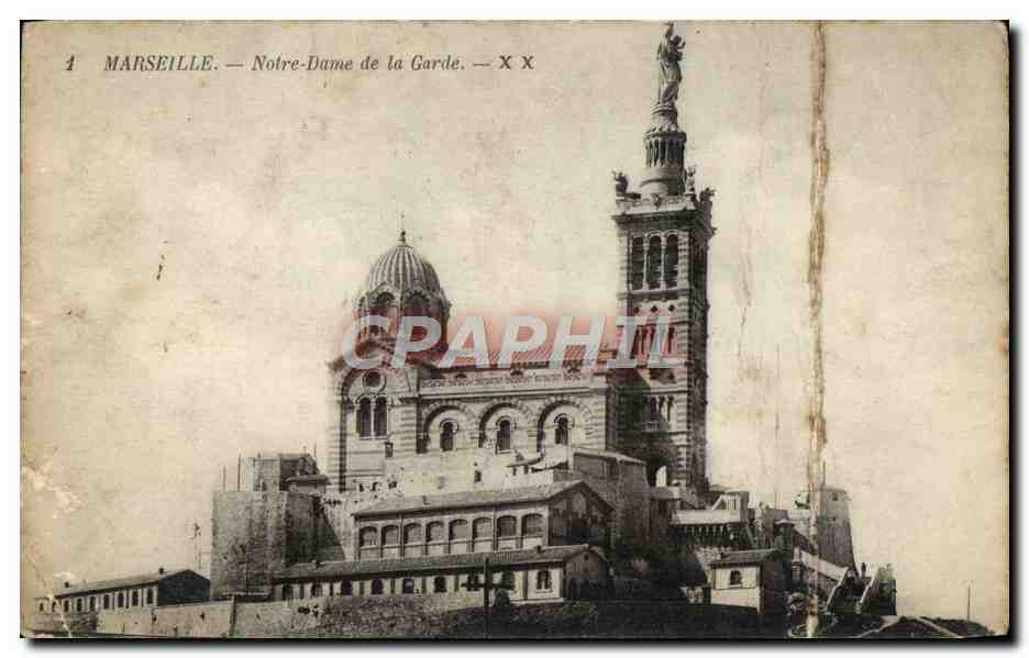CPA Marseille Notre Dame De La Garde