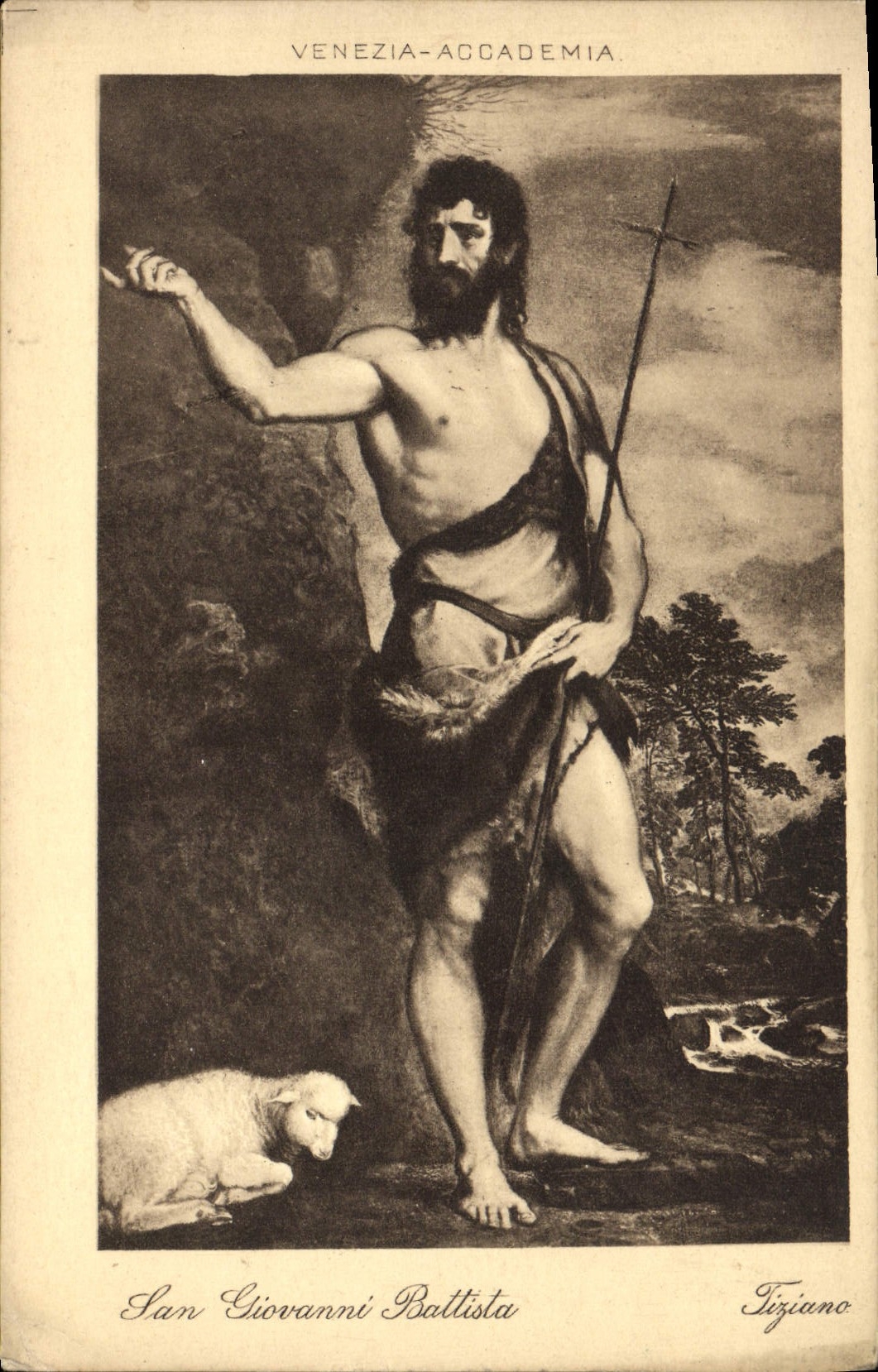 CPA Venezia Accademia San Giovanni Battista Tiziano