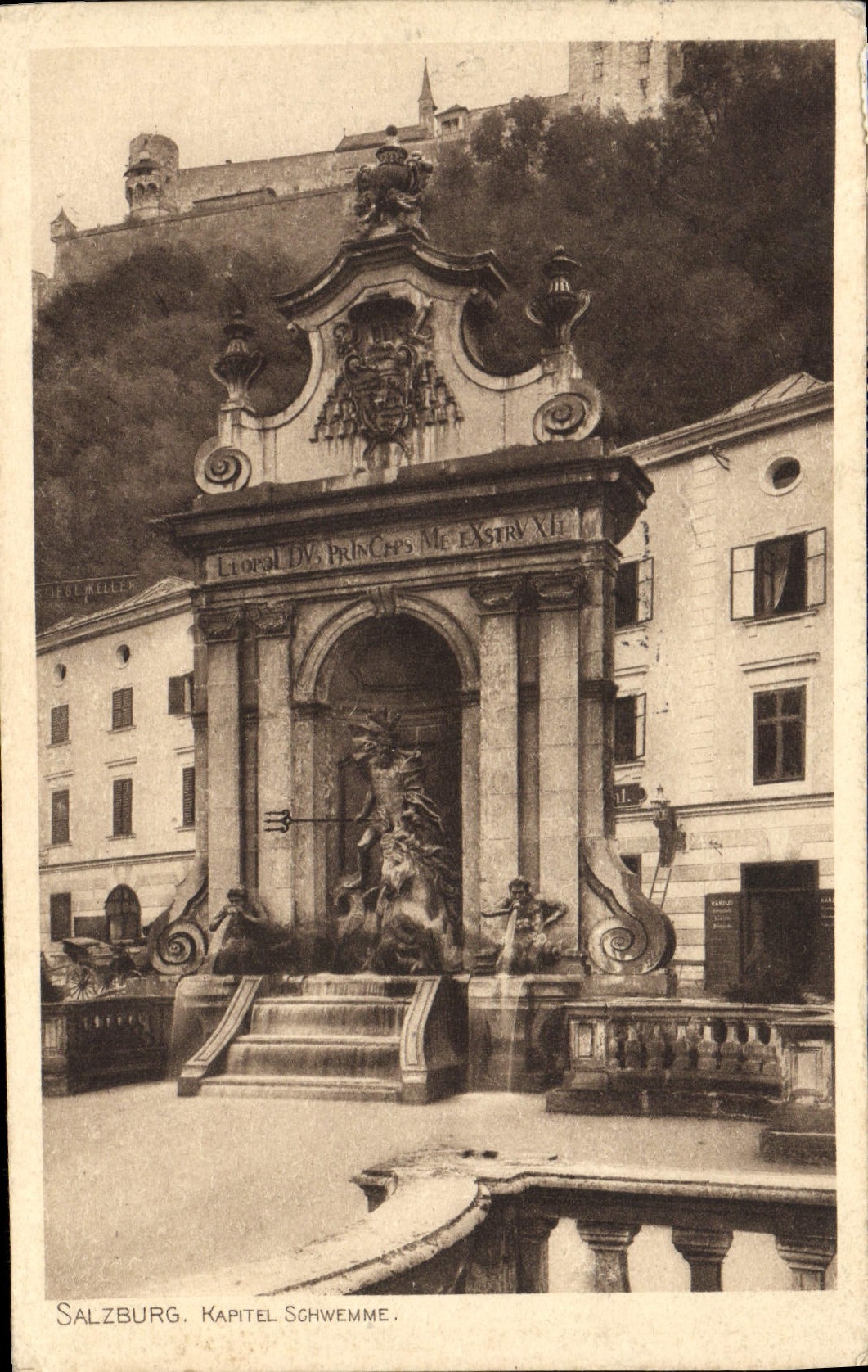 CPA Salzburg Kapitel Schwemme