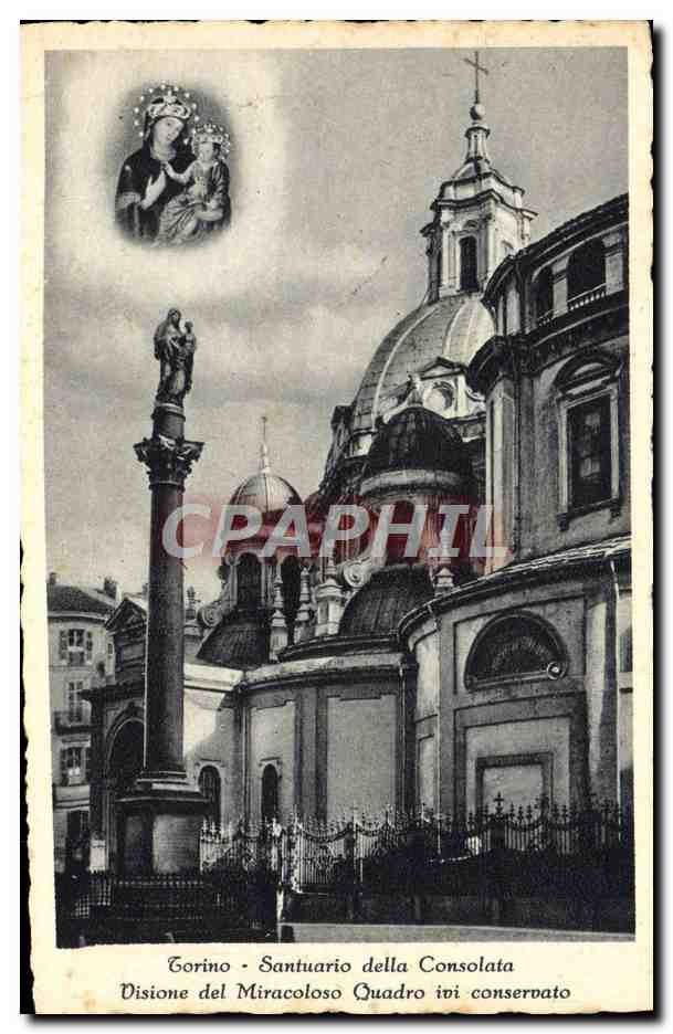 CPA Torino Santuario Della Consolata Visione del Miracoloso Quadro ivi conservato
