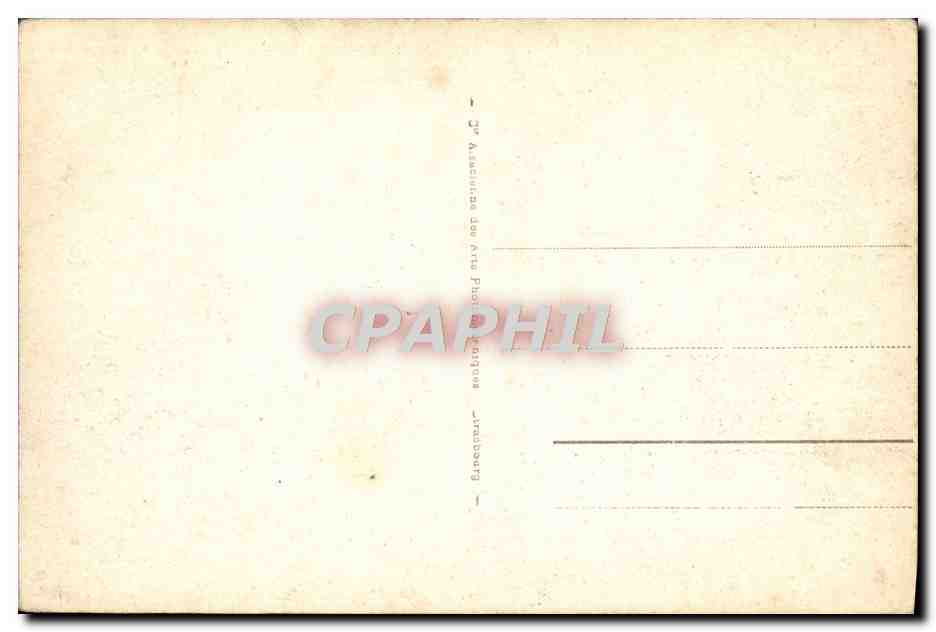 CPA Lourdes La Basilique Et Le Calvaire Breton — Verso