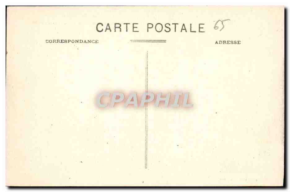 CPA Lourdes La Vierge Couronnee — Verso