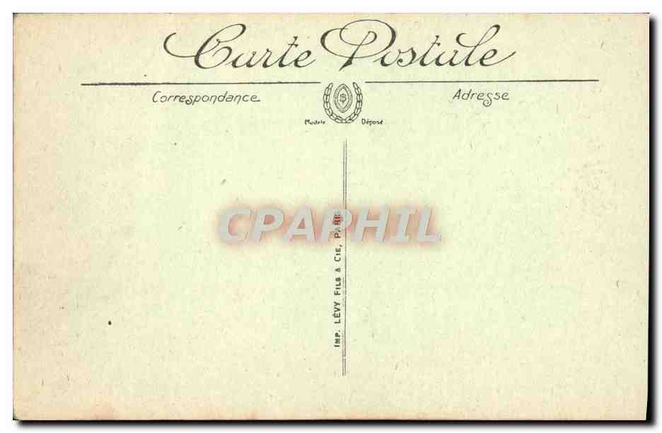 CPA Les Ruines La Grande Guerre Environs de Verdun Le pont de Bras sur la Marne Militaria — Rückseite