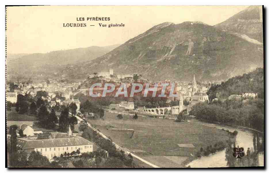 CPA Lourdes Vue Generale