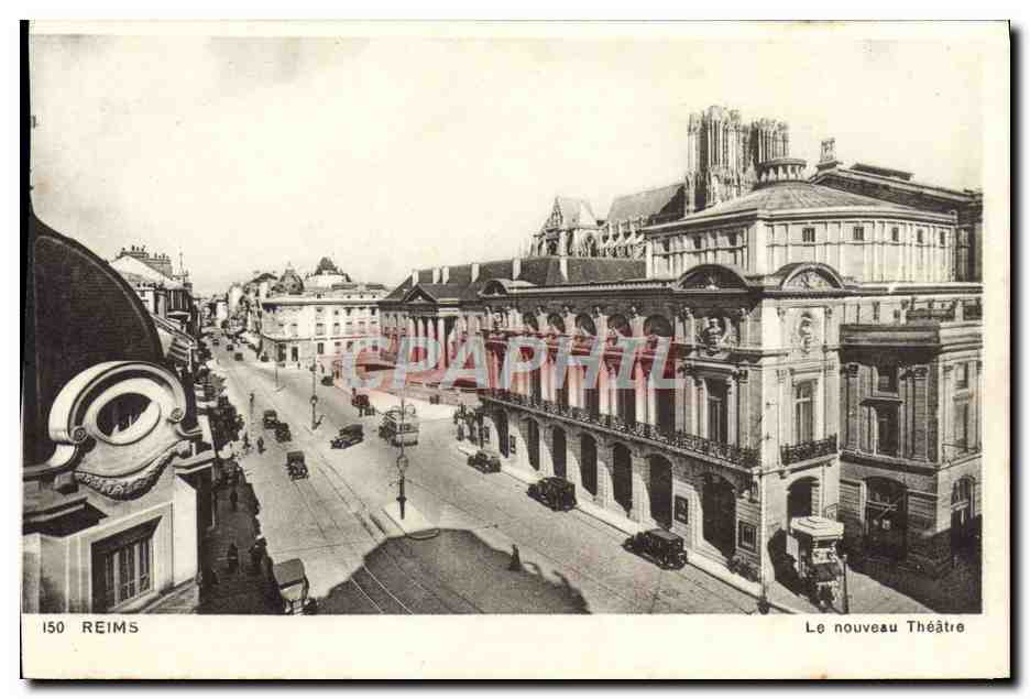 CPA Reims Le Nouveau Theatre
