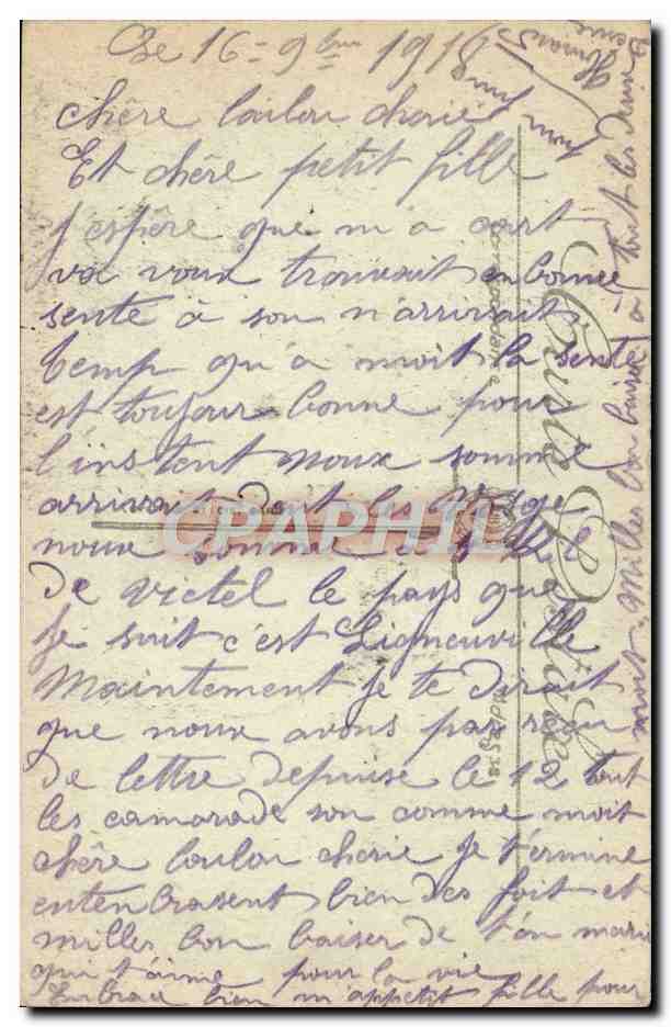 Mourmelon-le-Grand — Monument du Souvenir Français — LL — Rückseite