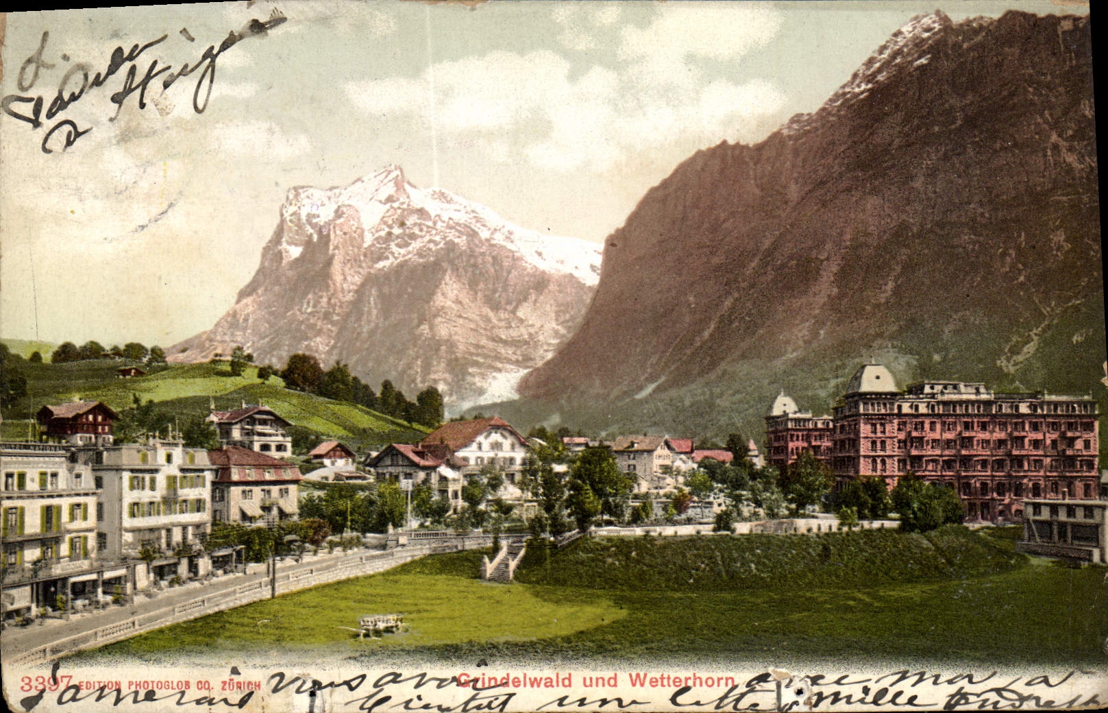 CPA Grindelwald und Wetterhorn 