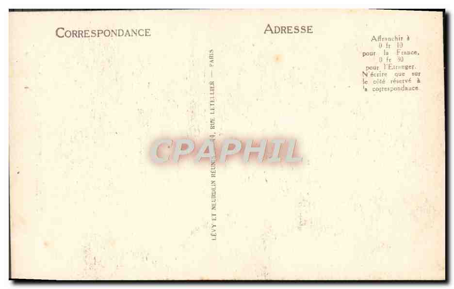 CPA Saint Thegonnec Le calvaire  — Rückseite