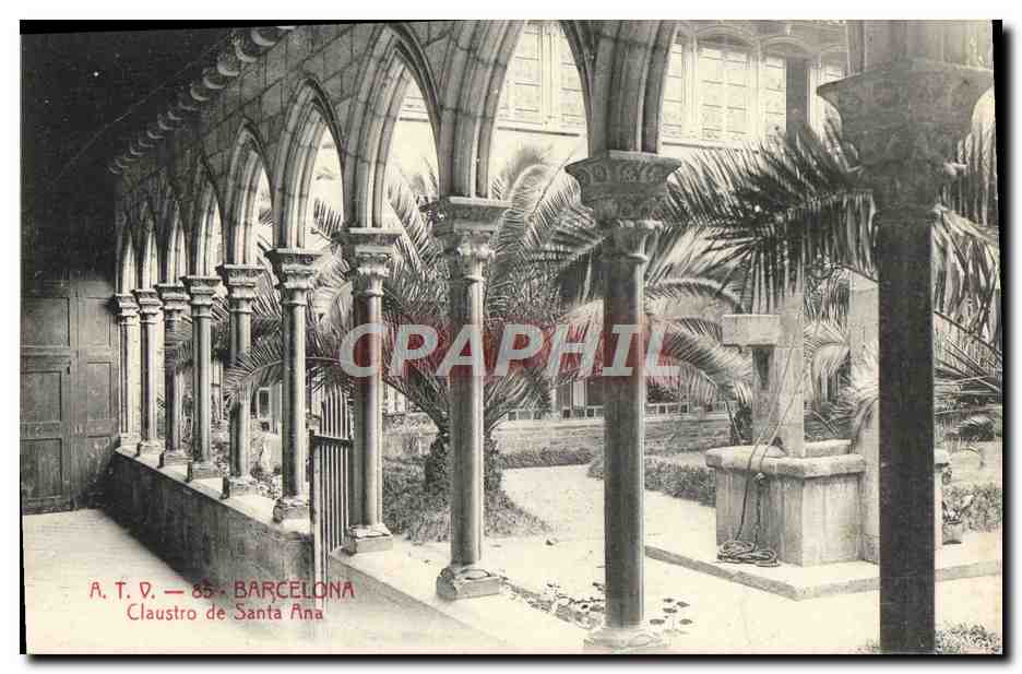 CPA Barcelona Claustro de Santa Ana 