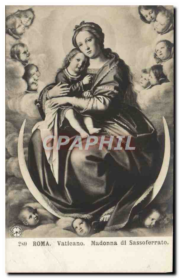 CPA Roma Vaticano Madonna dl Sassoferrato