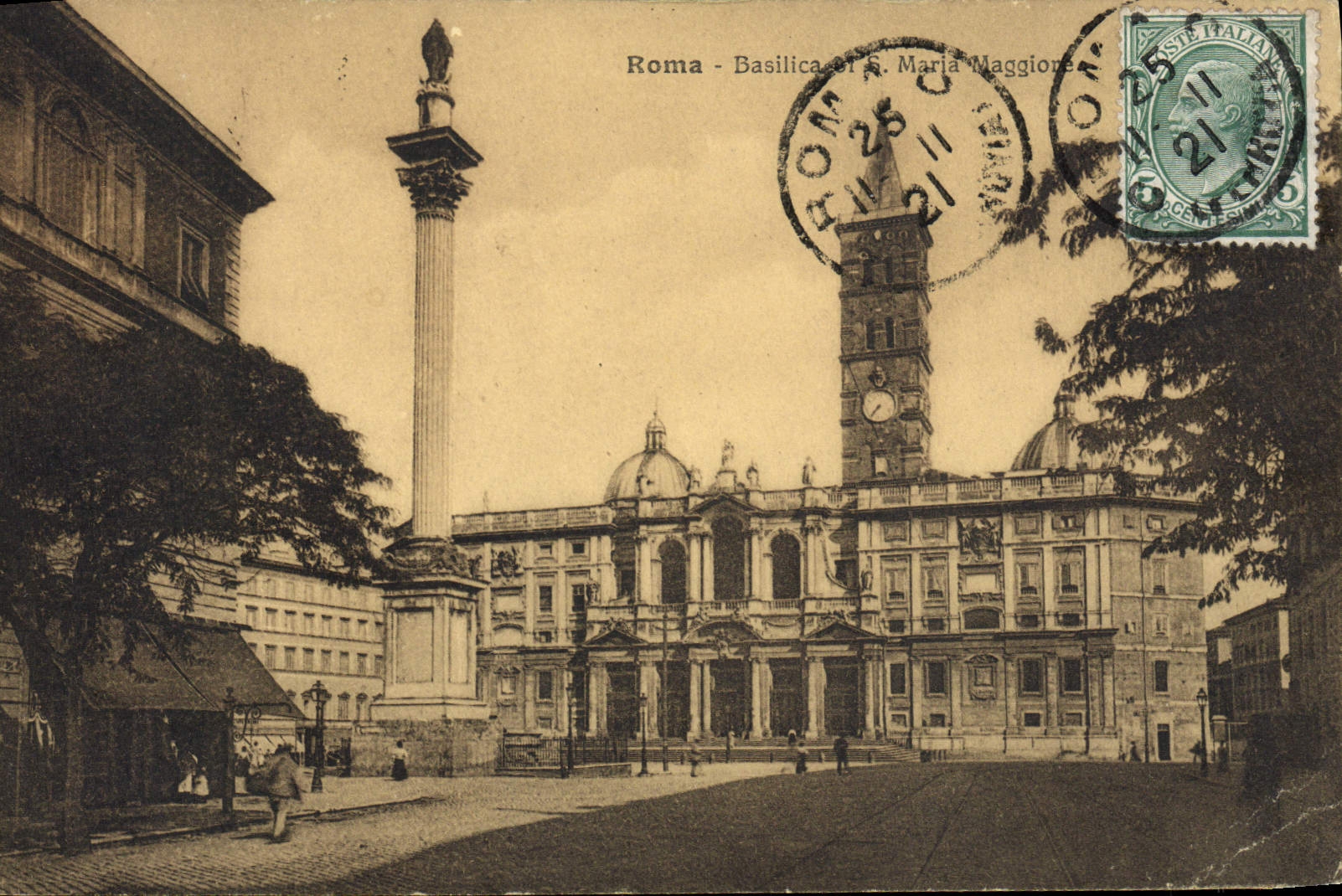 CPA Roma Basilica S Maria Maggiore 