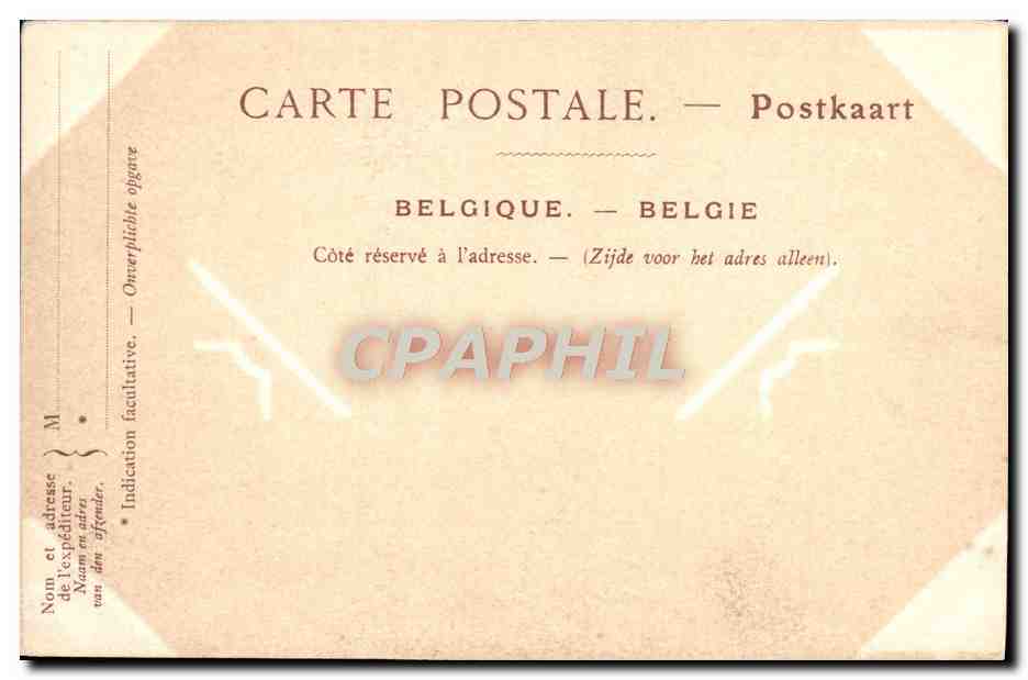 CPA Dinant Vue generale prise de la Montagne Saint Nicolas  — Rückseite
