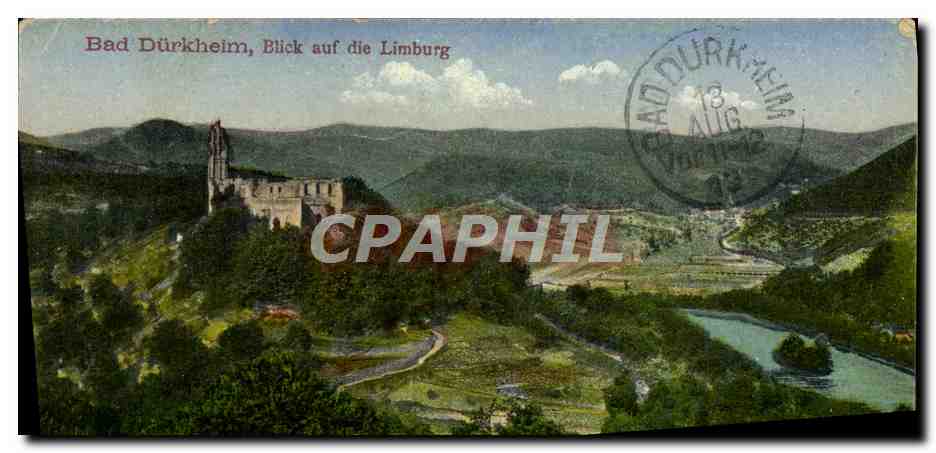 CPA Bad Durkheim Blick auf die Limburg 