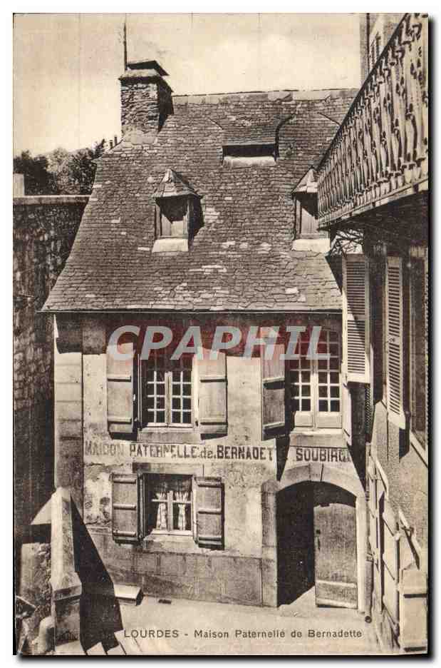 CPA Lourdes Maison Paternelle de Bernadette 