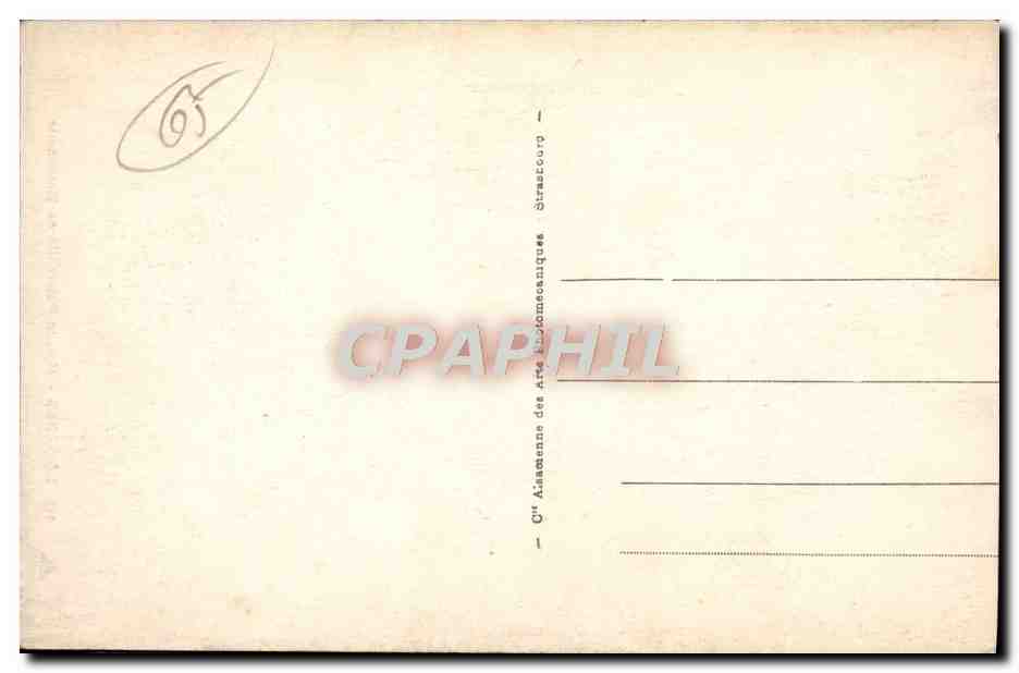 CPA Lourdes Maison Paternelle de Bernadette  — Verso
