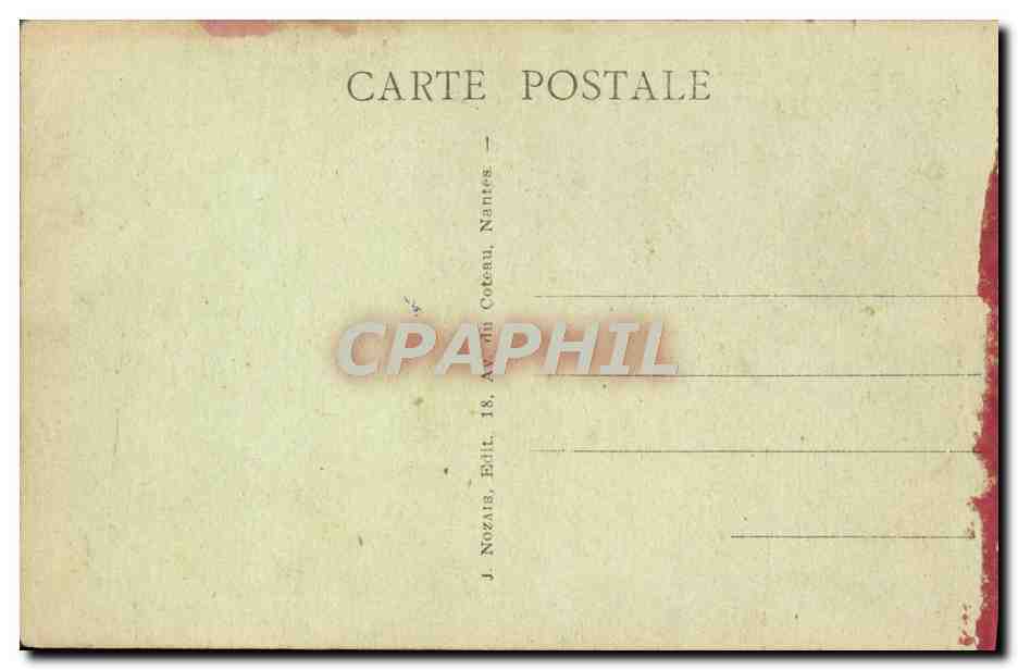 CPA Calvaire de Pontchateau La resurrection Jesus sort du tombeau  — Rückseite