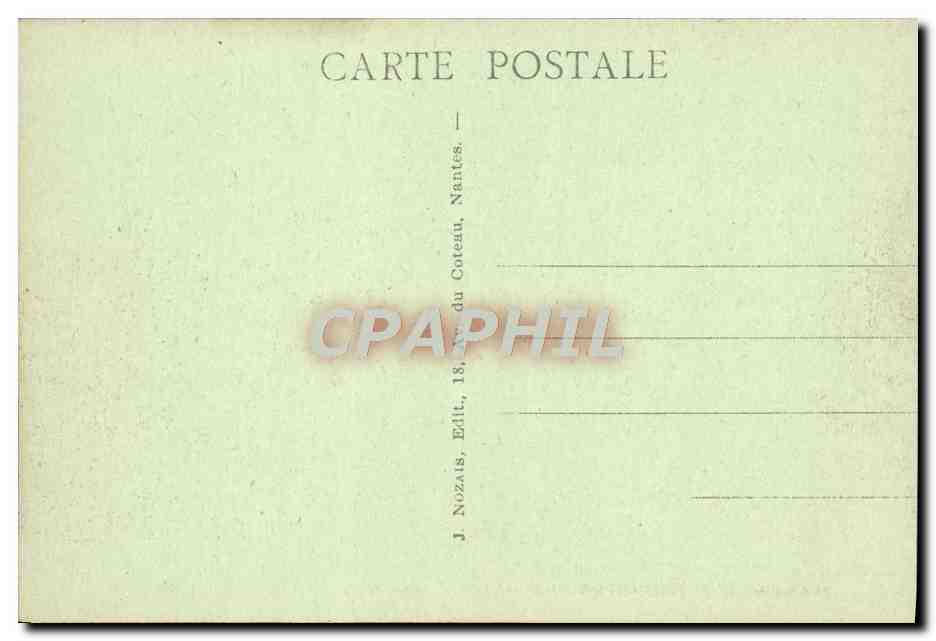 CPA Calvaire de Pontchateau Jesus console les Filles d'Israel — Back