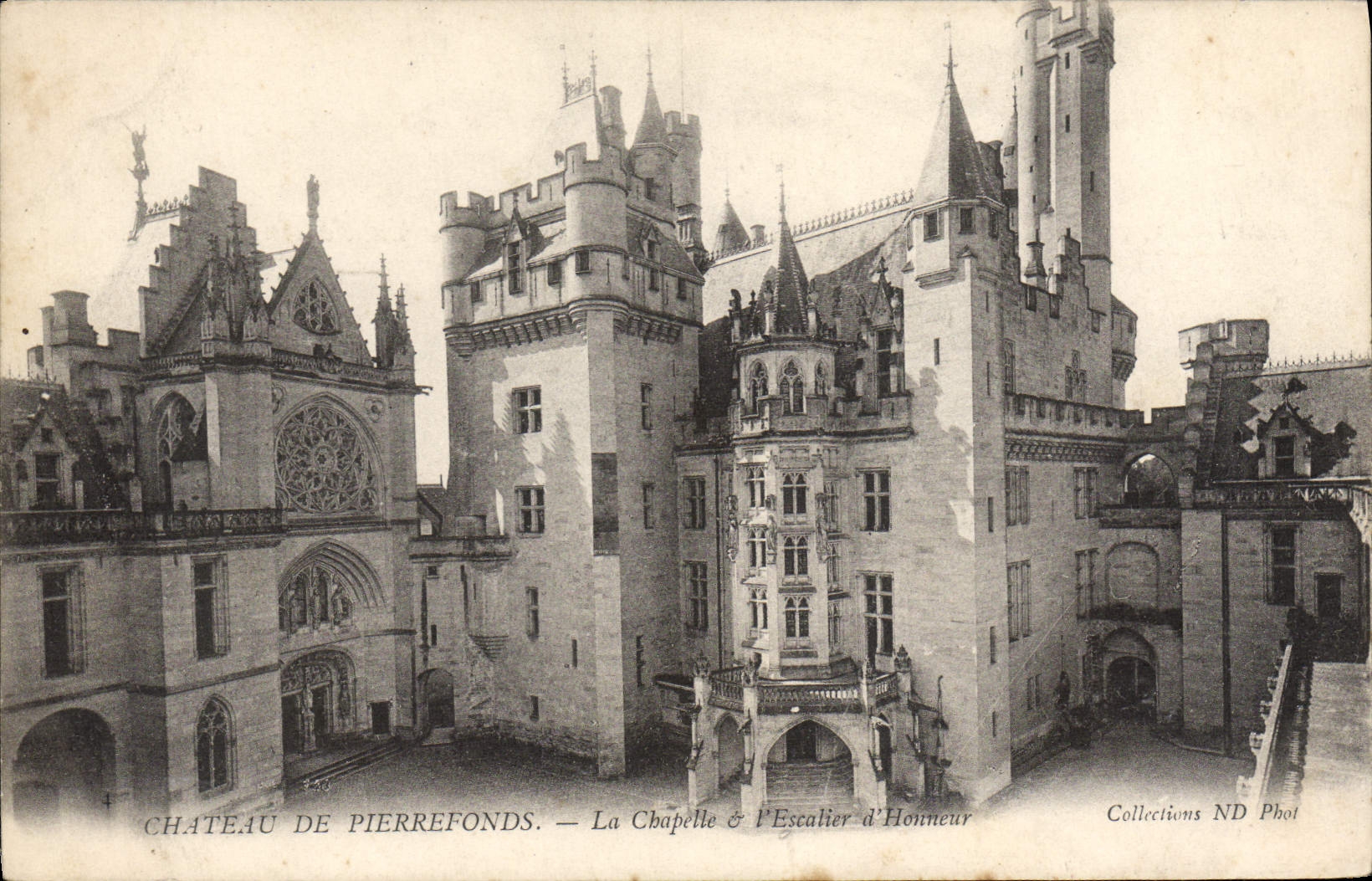 Château de Pierrefonds — La Chapelle & l'Escalier d'Honneur — Collections ND Phot