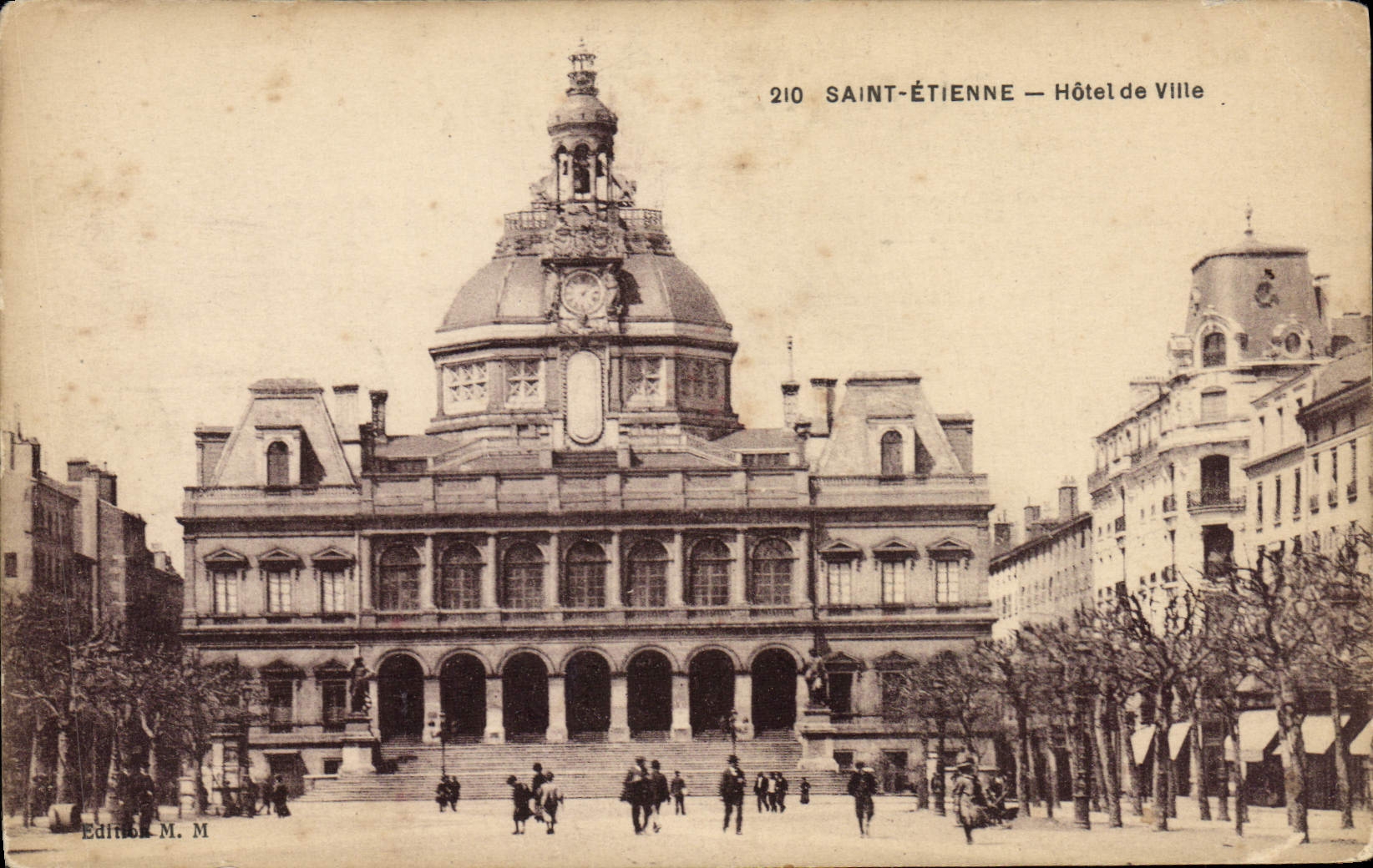 CPA Sainte Etienne Hotel de Ville 