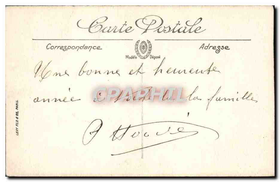 CPA Nevers Vue panoramique sur la Palais Ducal  — Rückseite