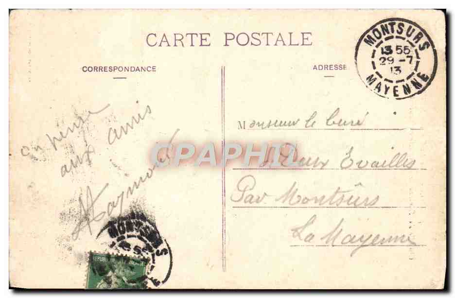 CPA Maison Mere des Socurs de Nevers Chapelle du tombeau de Bernadette au couvent Saint Gildard  — Rückseite