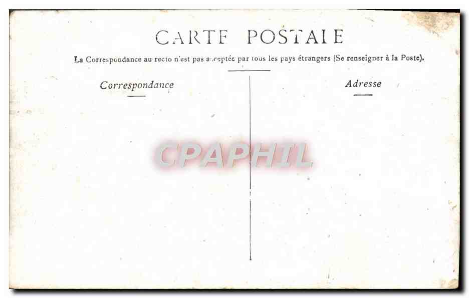 CPA Nevers Le Pont du Chemin de Fer — Rückseite