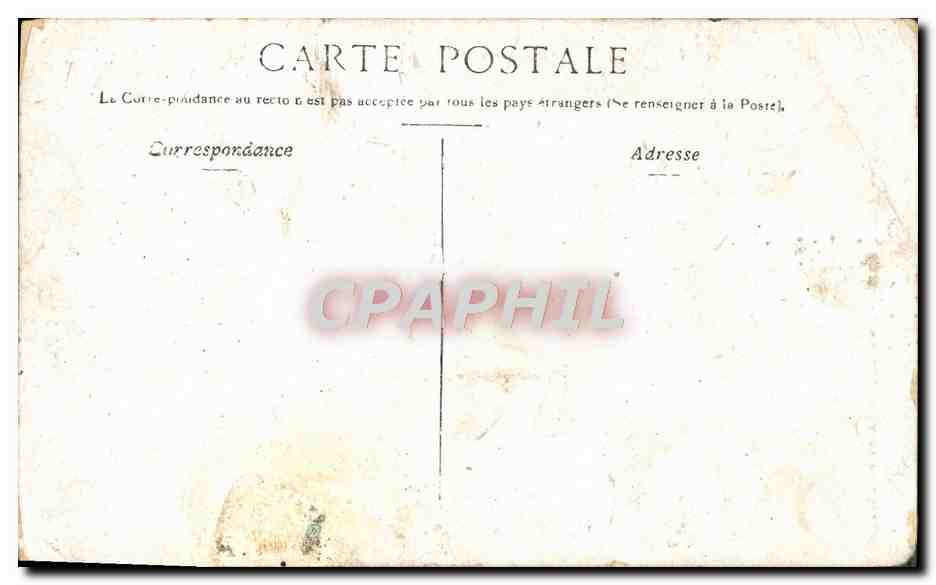 CPA Nevers Porte de Pars et Eglise Saint Pierre  — Rückseite