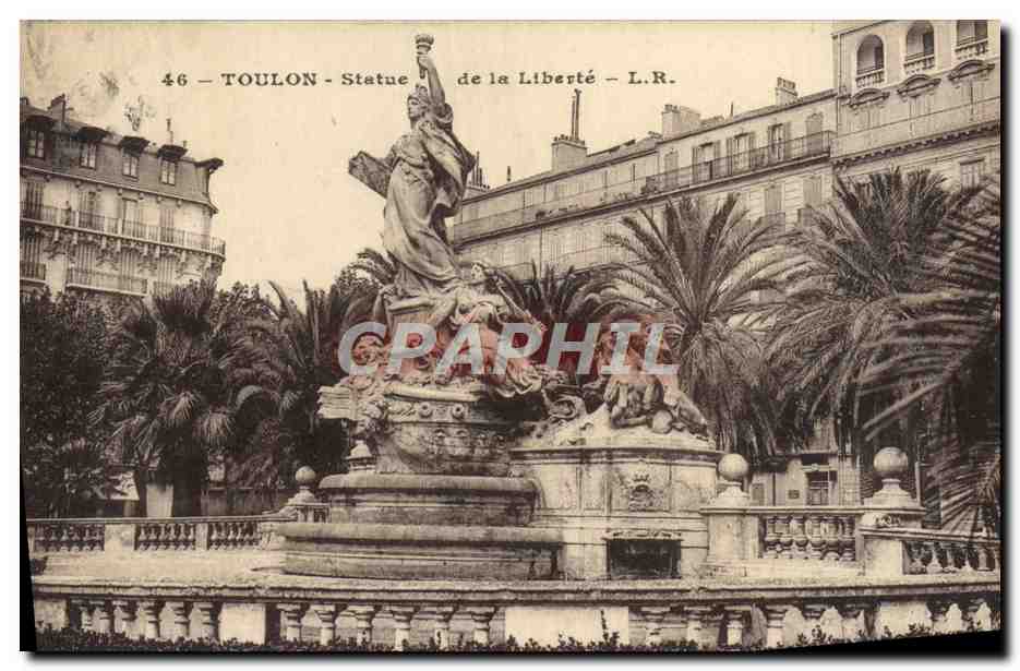 Toulon — Statue de la Liberté — L.R. n°46
