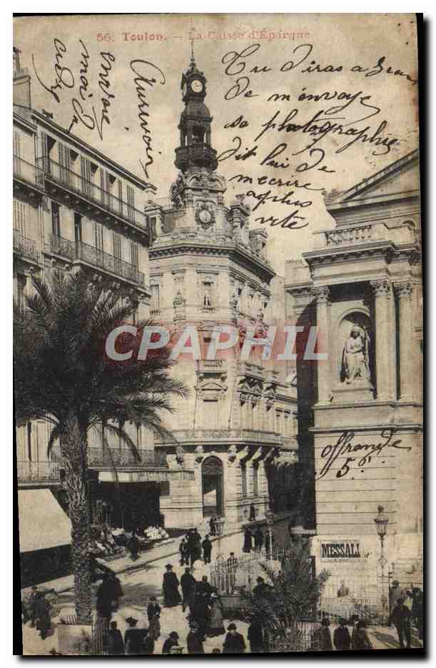 Toulon — La Caisse d'Épargne — Messalli