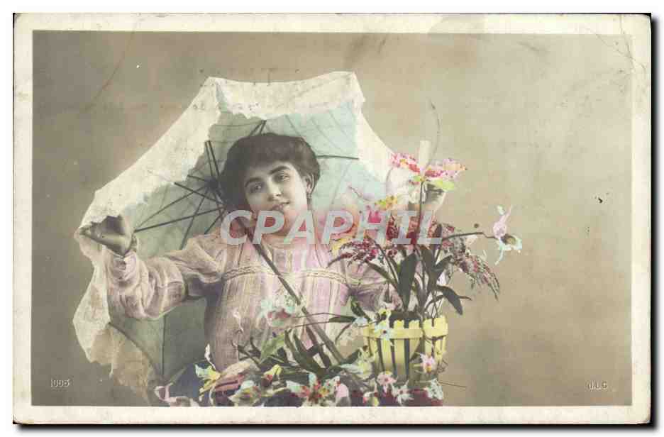 CPA Fantaisie Femme