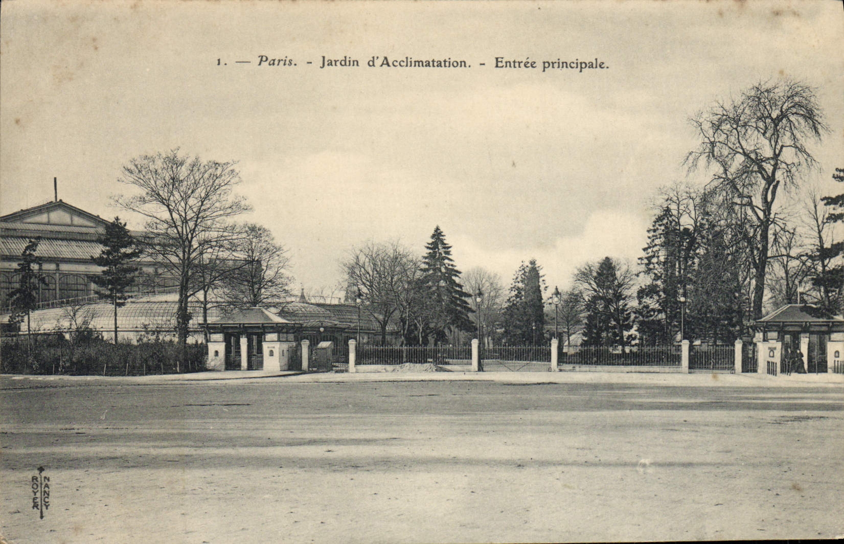 CPA Paris Jardin d'Acclimatation Entree principale 