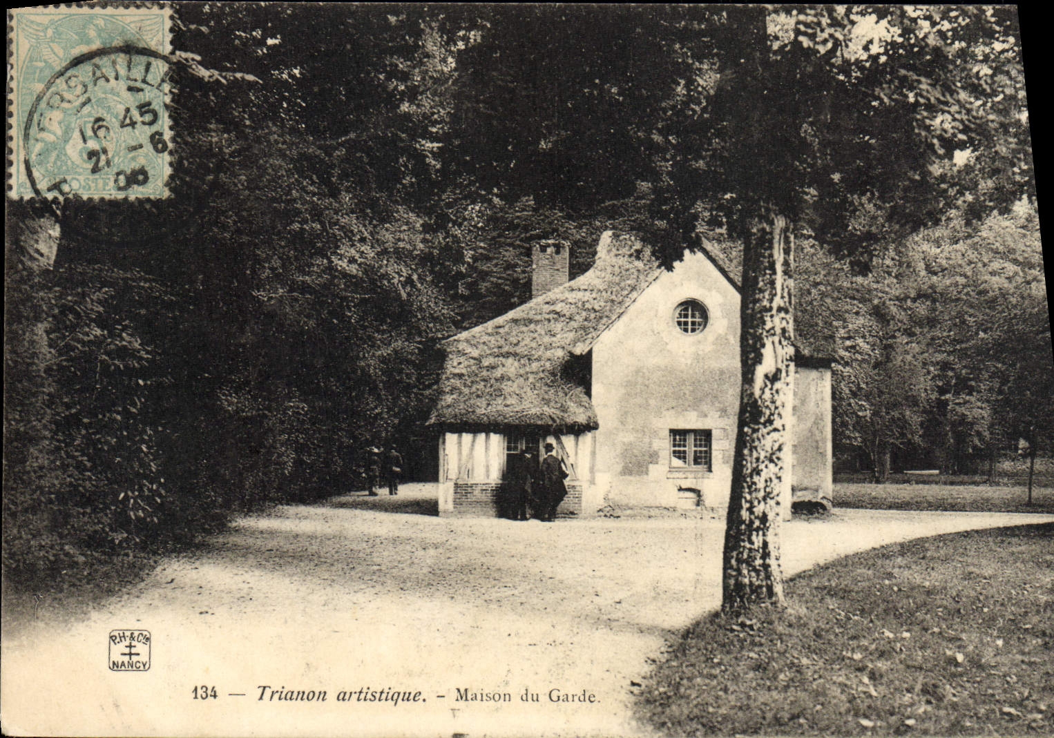 CPA Trianon artisique Maison du Garde Versailles