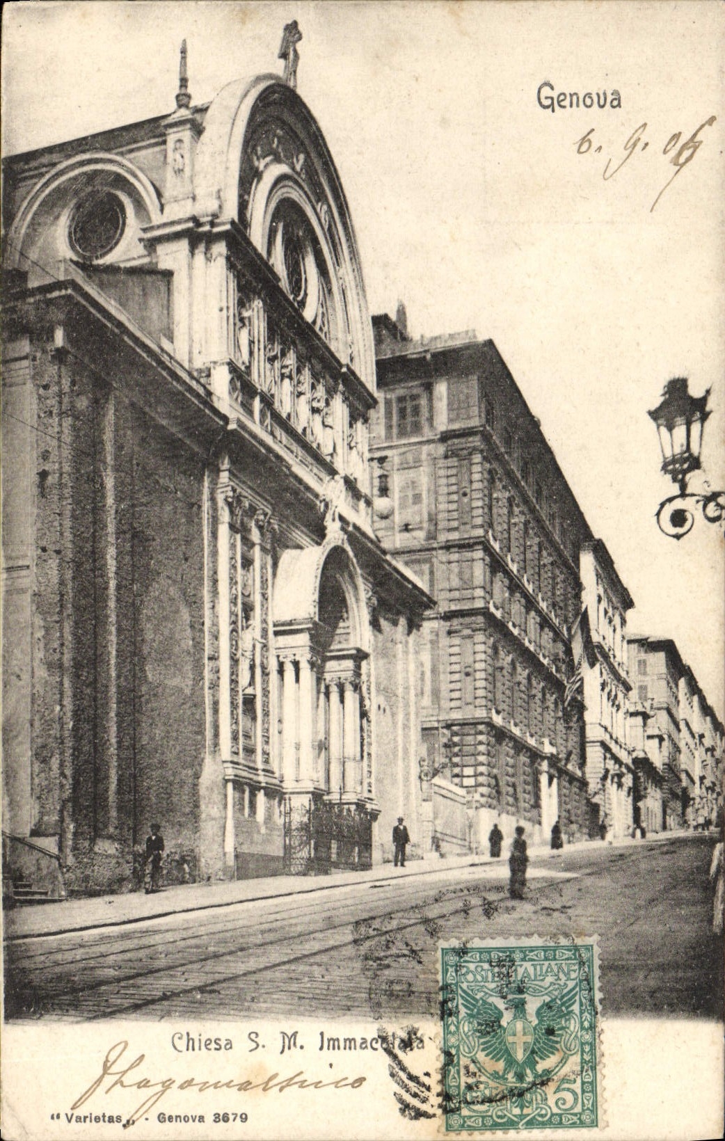 CPA Genova Chiesa S Ma Immaculata 