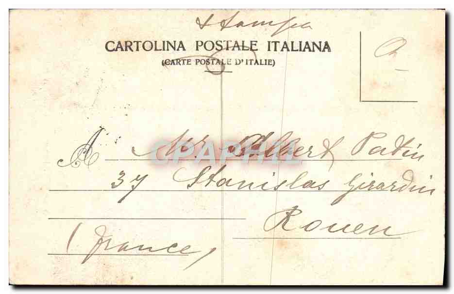 CPA Genova Chiesa S Ma Immaculata  — Rückseite