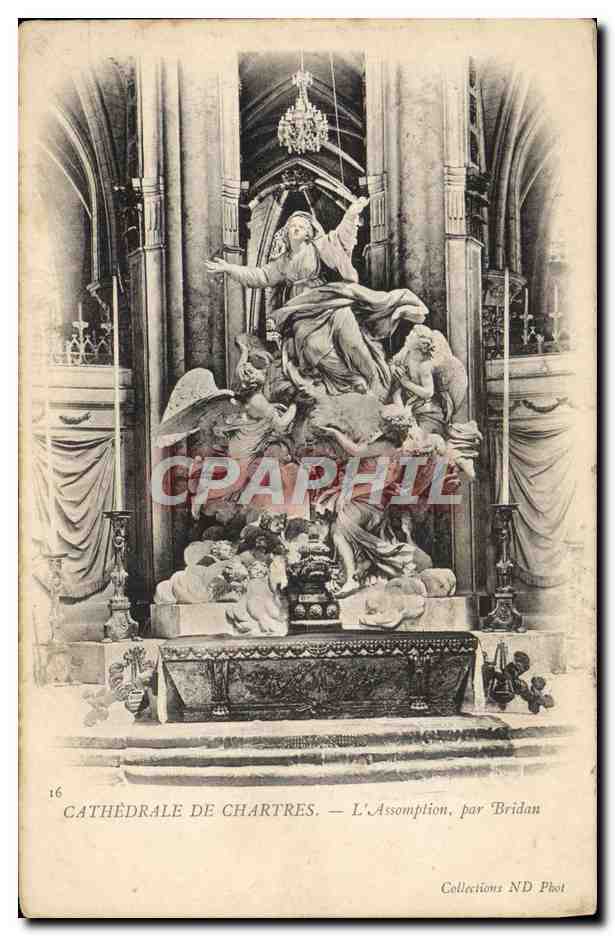 CPA Chartres Cathedrale L'Assomption par Bridan