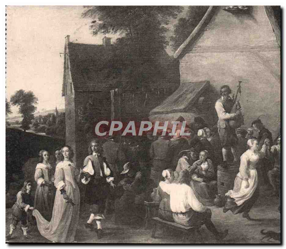CPA Musee De Bruxelles David Teniers La kermesse