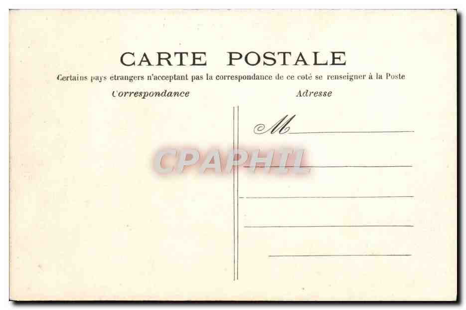 CPA Musee Du Louvre Delacroix Naufrage de la barque de Don Juan — Verso