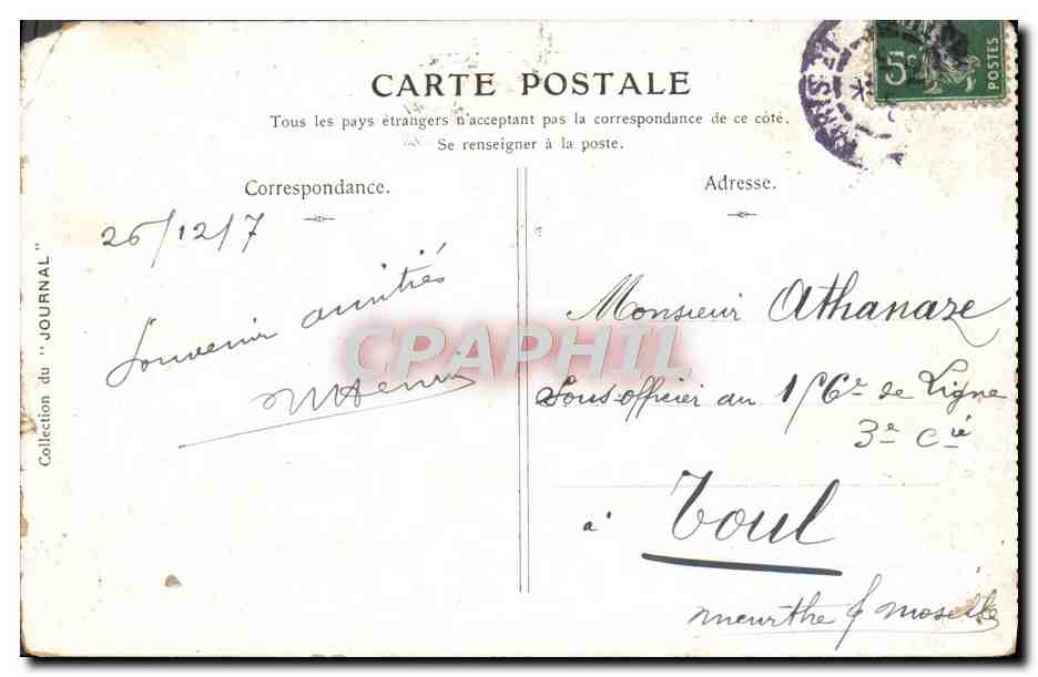 CPA Musee Du Louvre Leopold Robert Retour du pelerinage a la madone de l'Arc  — Rückseite